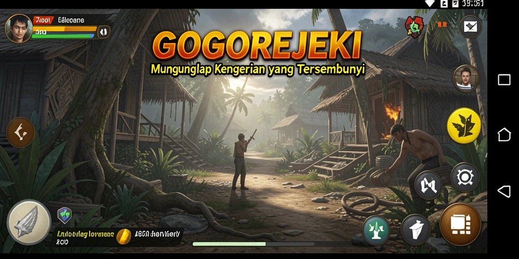 Gameplay GOGOREJEKI yang menegangkan dan atmosfer horor yang kuat.