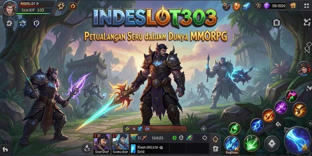 Screenshot menunjukkan gameplay yang menarik di dunia fantasi <strong>INDESLOT303</strong>.