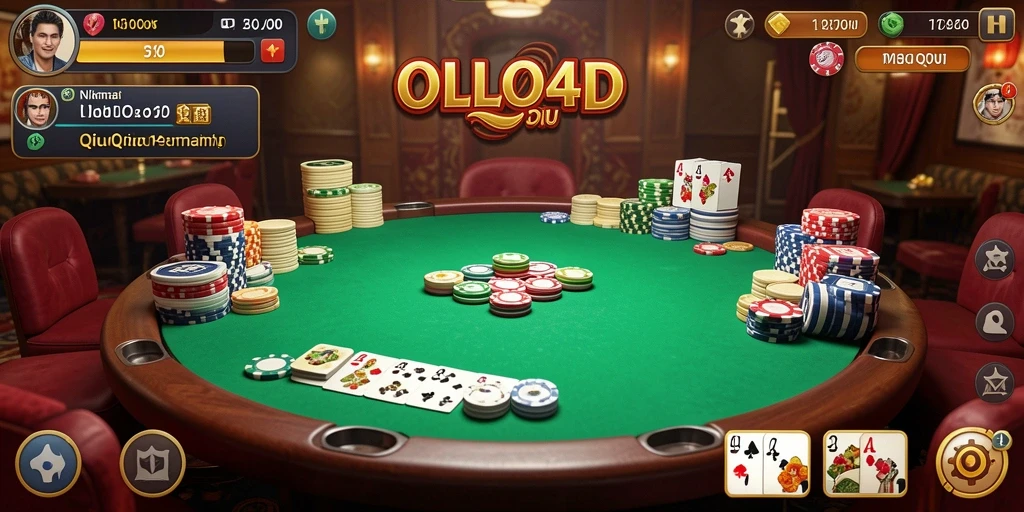 Gameplay seru QiuQiu di OLLO4D dengan interaksi menarik.