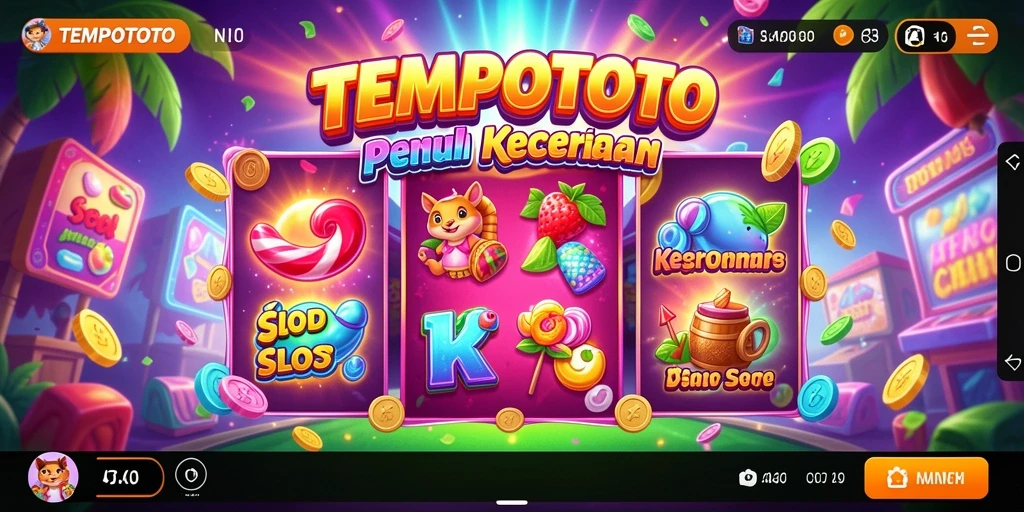 Screenshot dari permainan Slot TEMPOTOTO yang menampilkan momen seru.